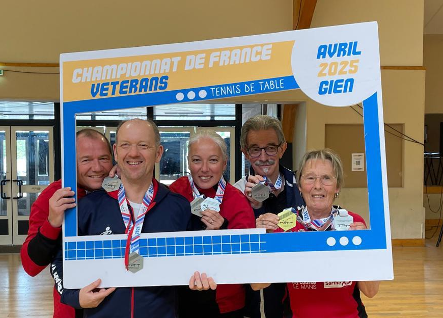 Championnats de France Vétérans 2025 : belle moisson de médailles !!