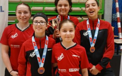 Championnat de France Minimes et Juniors : de belles médailles pour nos joueuses